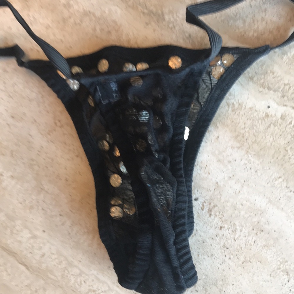 ๐ฅNWOT Sexy, Sheer Rhinestone Bikini ๐ - Picture 4 of 10